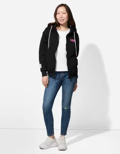 Sweatvest - Oversized fit - zwart