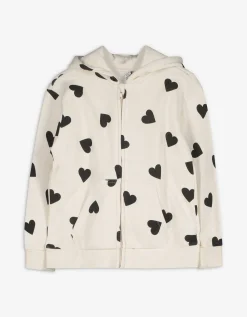 Sweatvest - Print all-over - beige