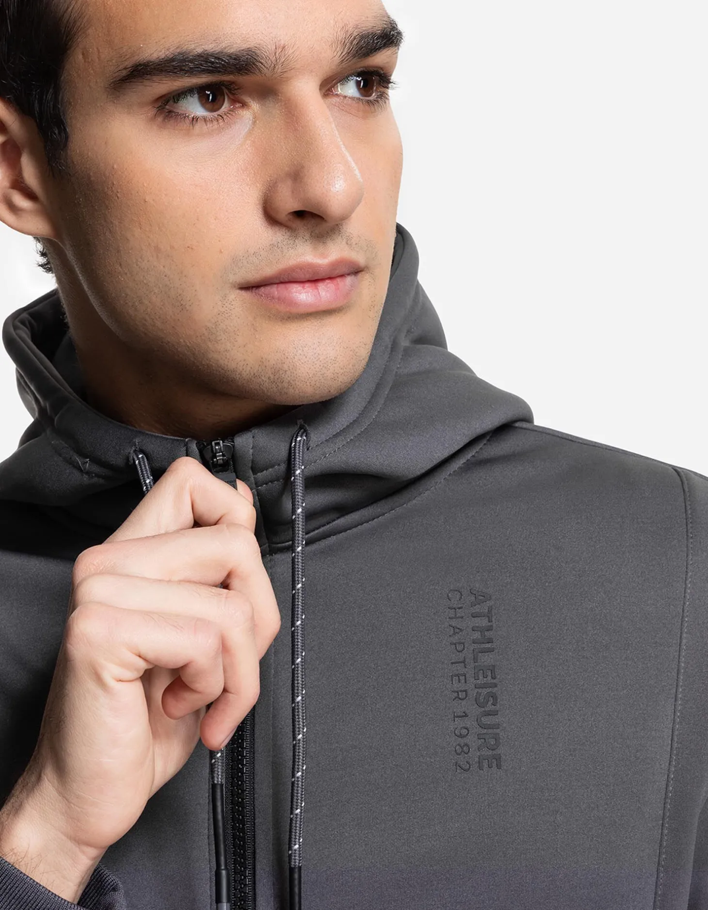 Sweatvest - Wattering - donkergrijs