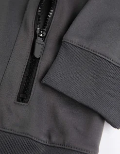 Sweatvest - Wattering - donkergrijs