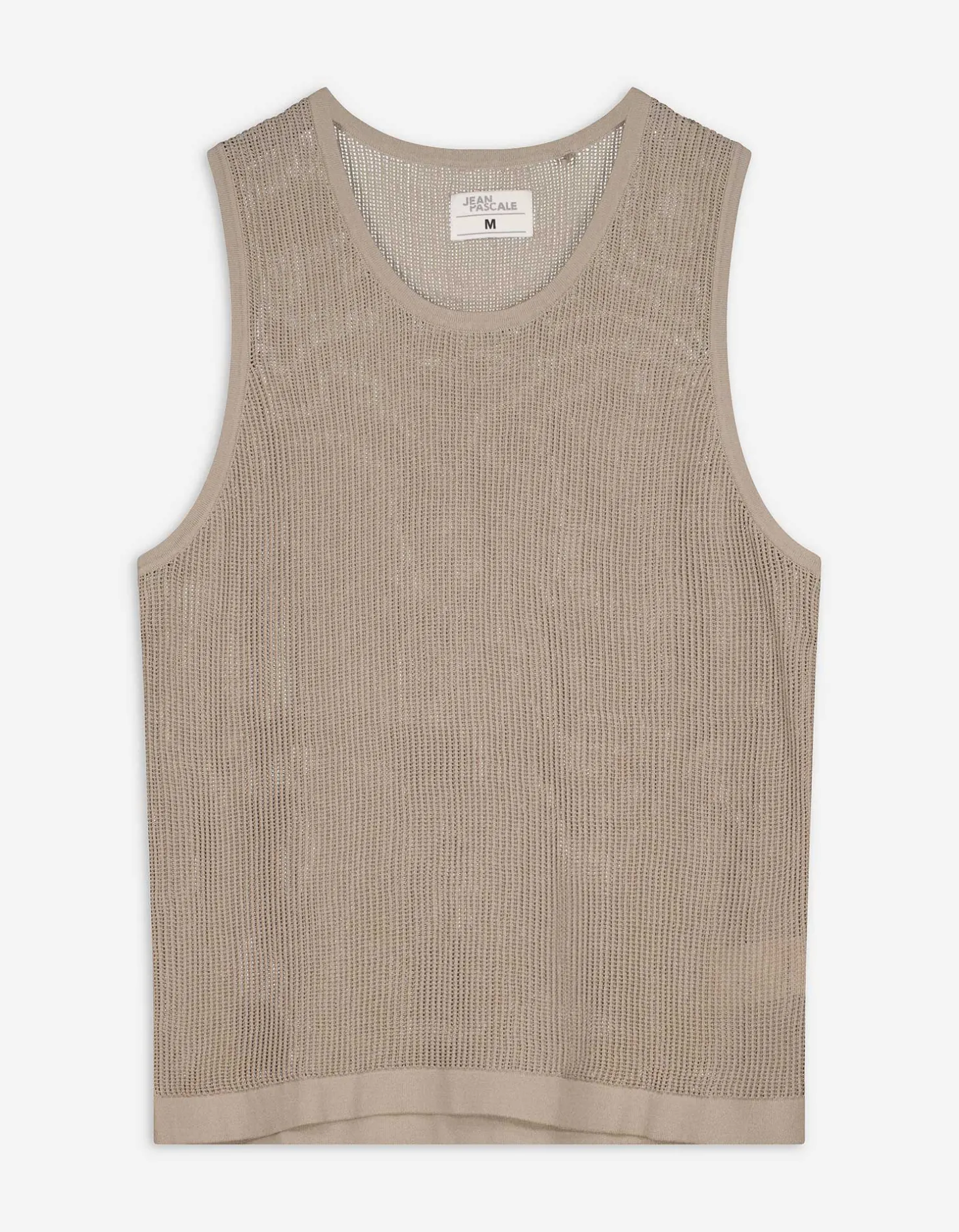 Tanktop - Breigoed - beige