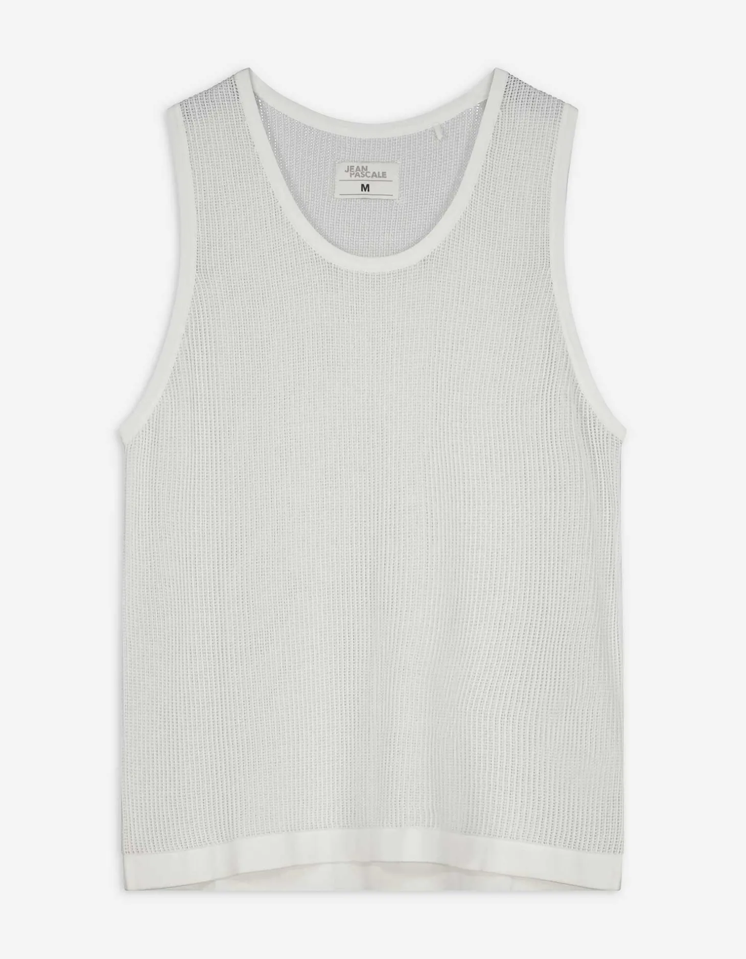 Tanktop - Breigoed - wit