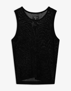 Tanktop - Breigoed - zwart