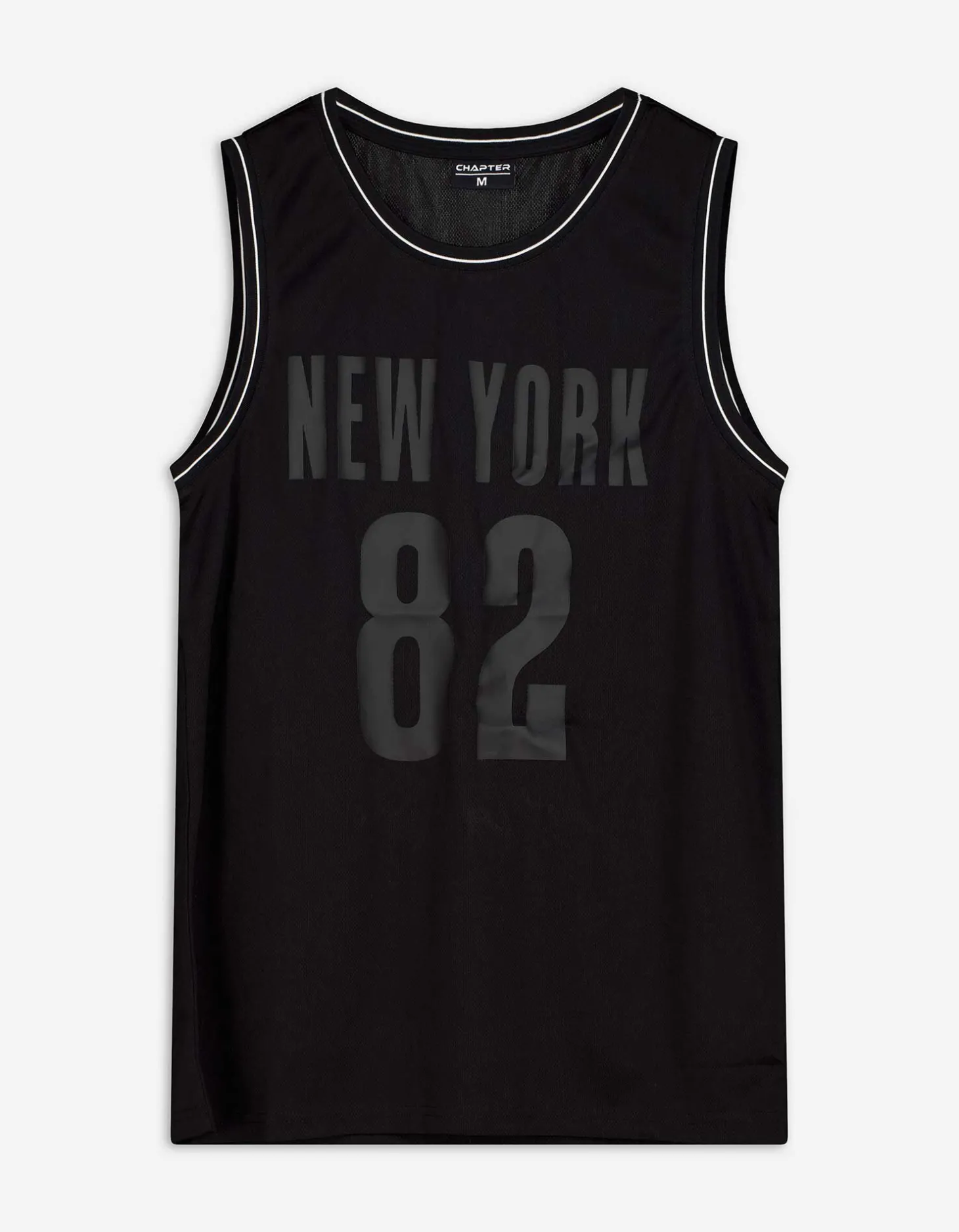Tanktop - Effen - zwart
