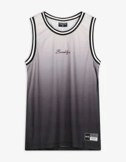 Tanktop - Kleurverloop - wit