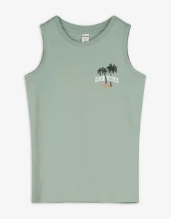 Tanktop - Print - groen