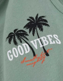 Tanktop - Print - groen