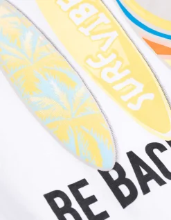 Tanktop - Print - wit