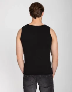 Tanktop - Regular fit - zwart