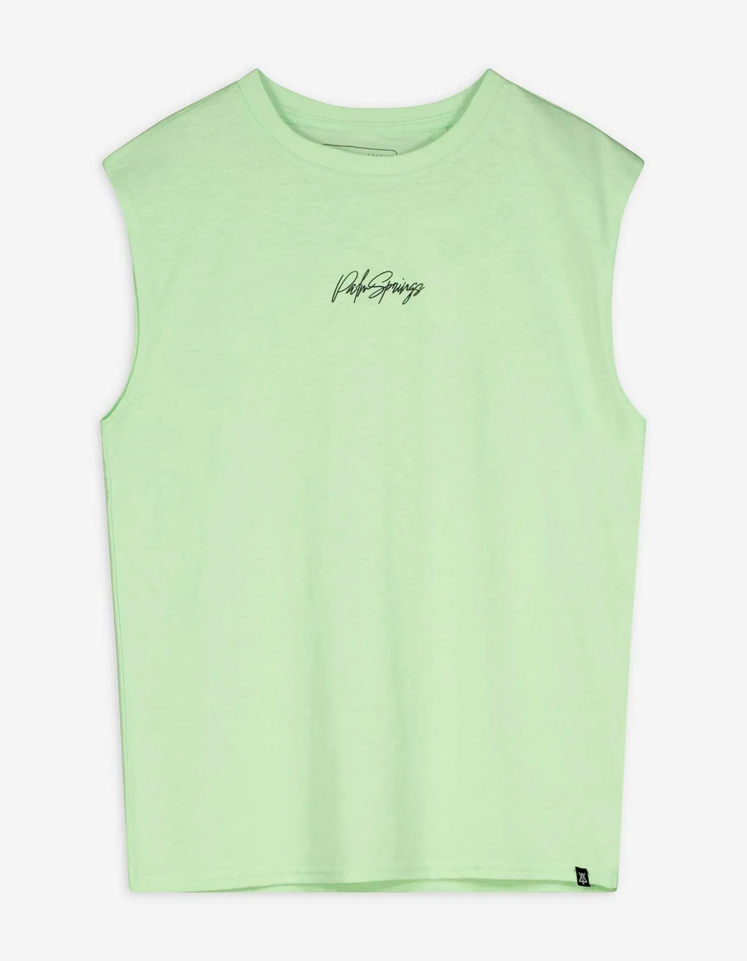 Tanktop - Vooropdruk - lichtgroen