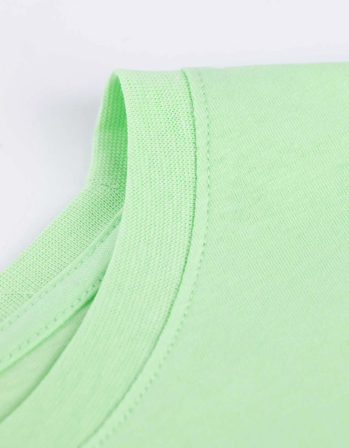Tanktop - Vooropdruk - lichtgroen