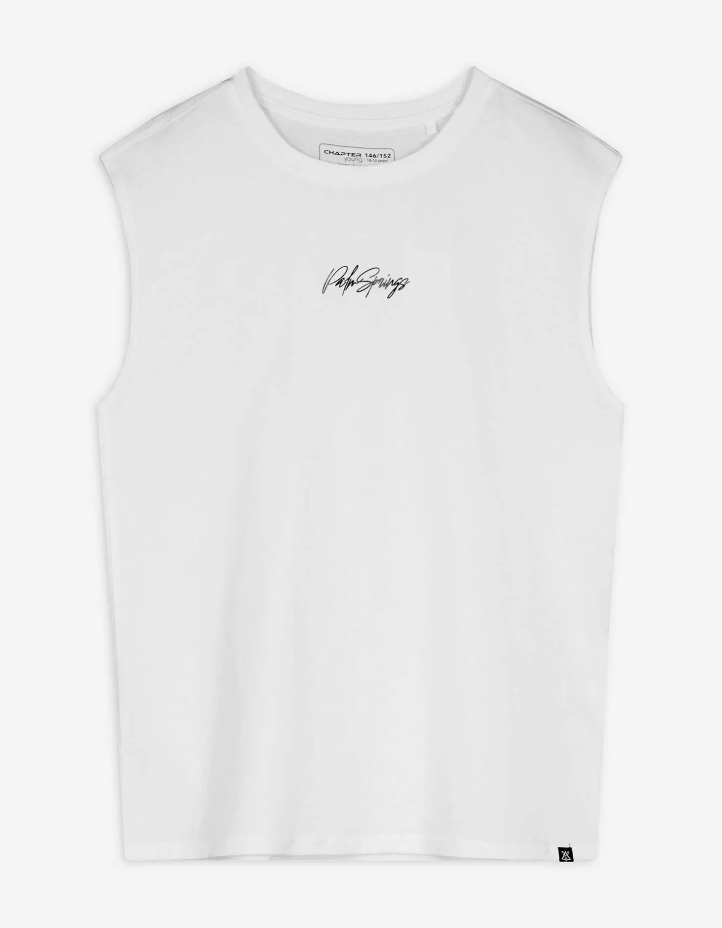 Tanktop - Vooropdruk - wit