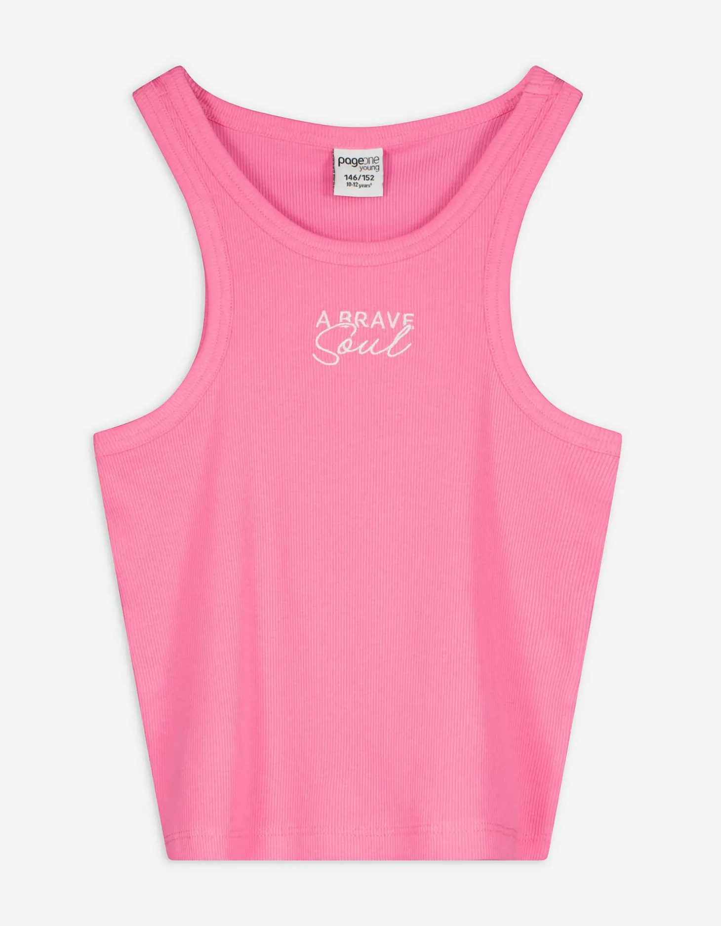 Top - Borduursels - pink