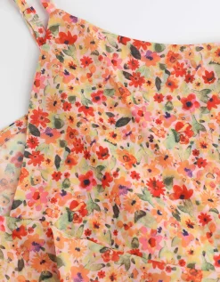 Top - Chiffon - roze