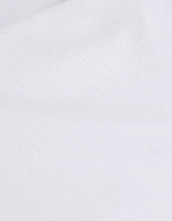 Top - Hoekige hals - wit