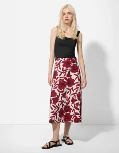Top - Hoekige hals - zwart