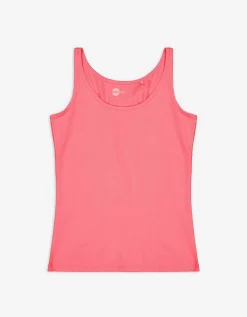 Top - Met stretch - lichtrood
