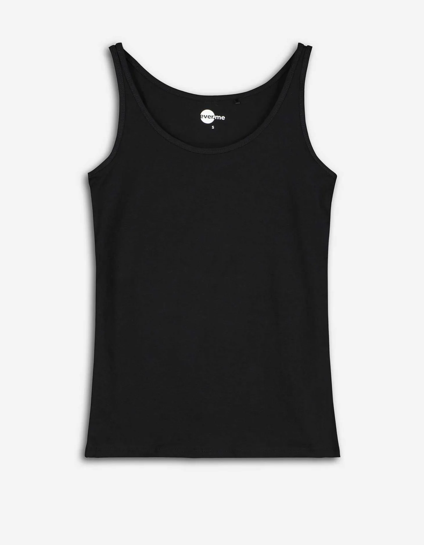 Top - Met stretch - zwart