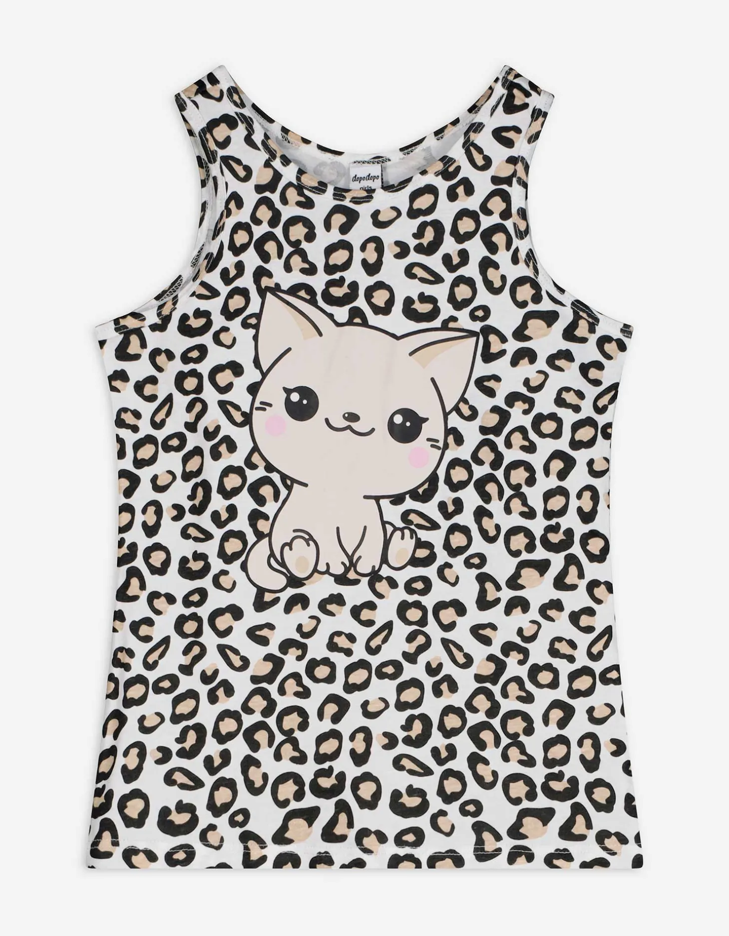 Top - Print - wit