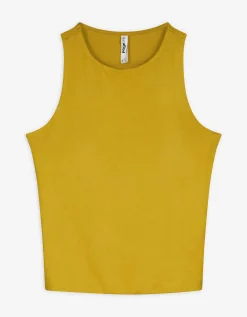 Top - Slim fit - geel