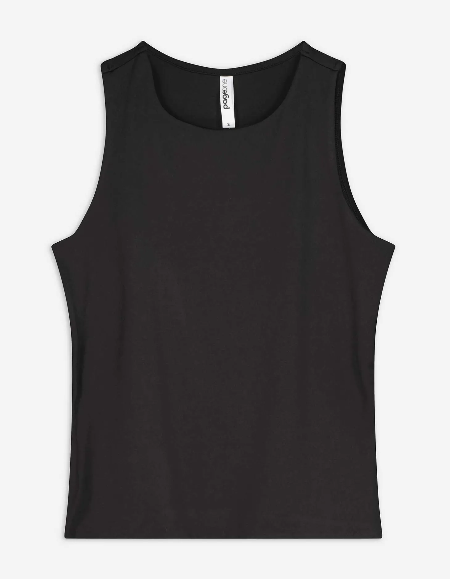 Top - Slim fit - zwart