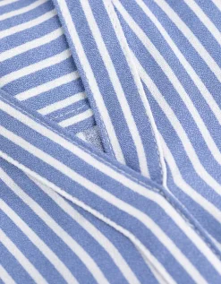 Top - Strepen - blauw
