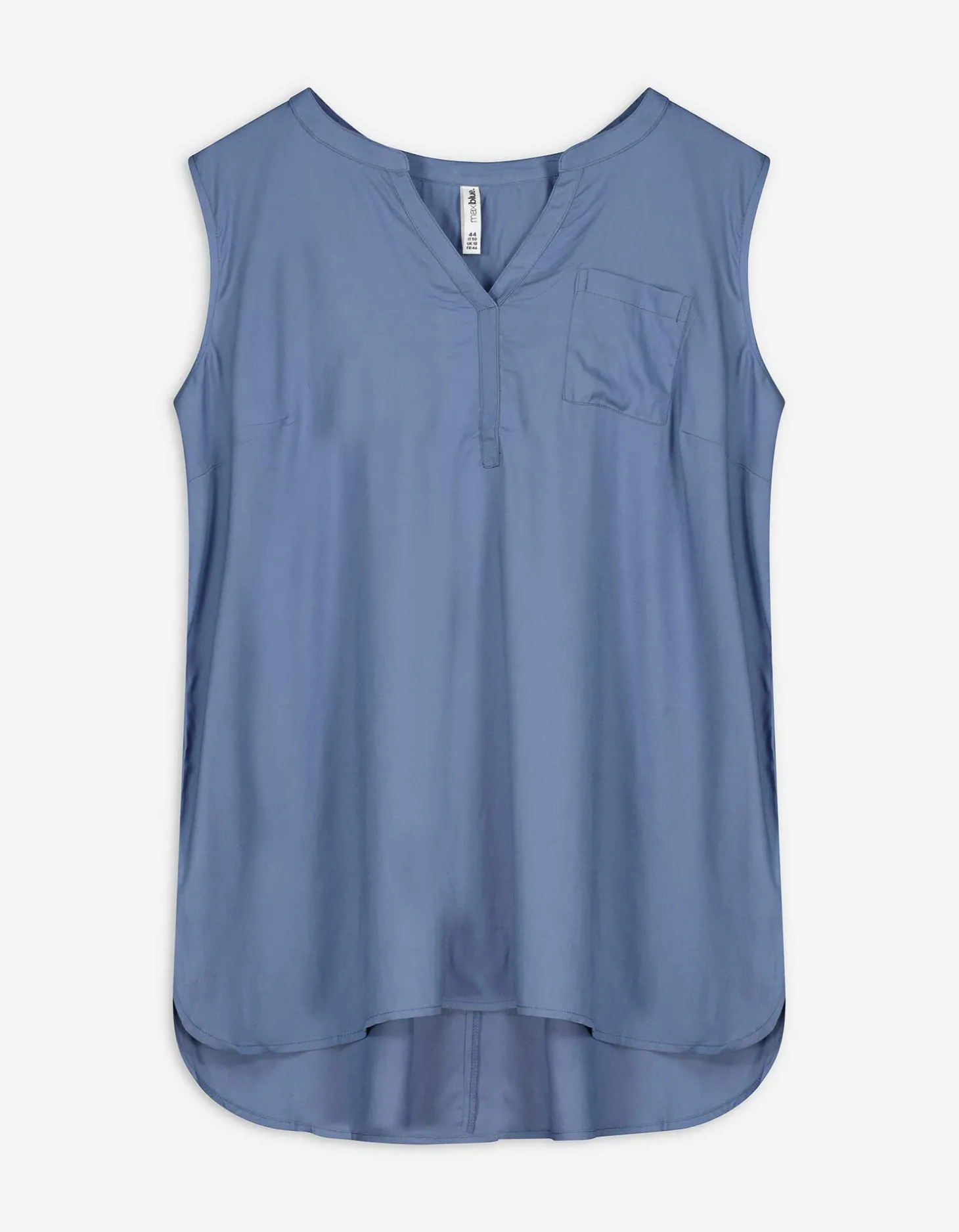 Top - Viscose - lichtblauw