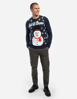 Trui - Kerst - donkerblauw
