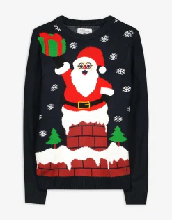 Trui - Kerst - donkerblauw