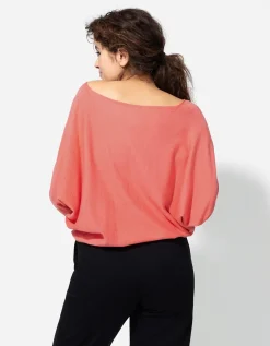Trui - Oversized fit - lichtrood