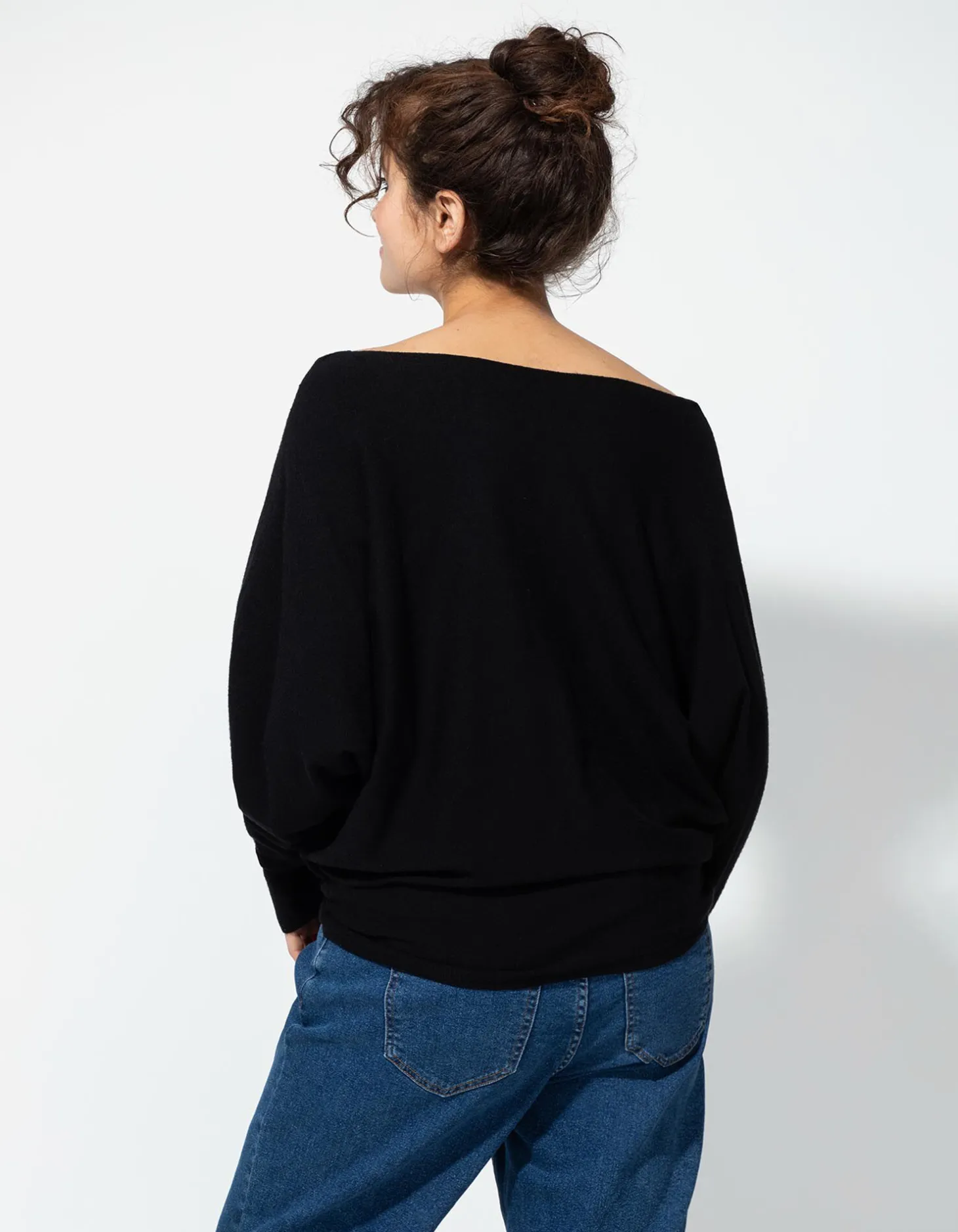 Trui - Oversized fit - zwart
