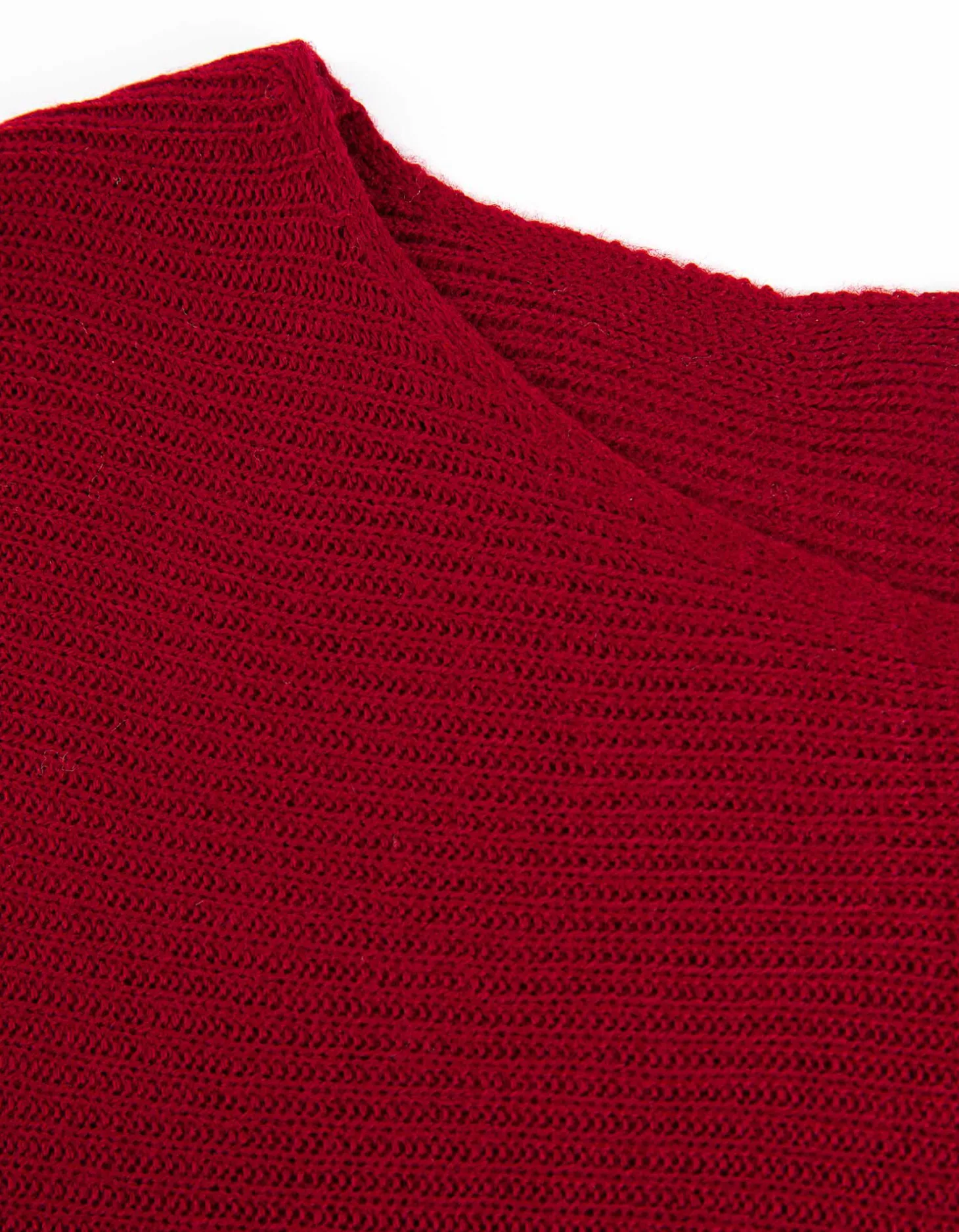 Trui - Oversized mouwen - donkerrood
