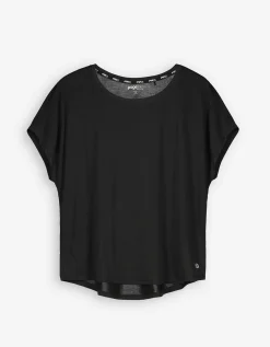 T-shirt - Ademend - zwart