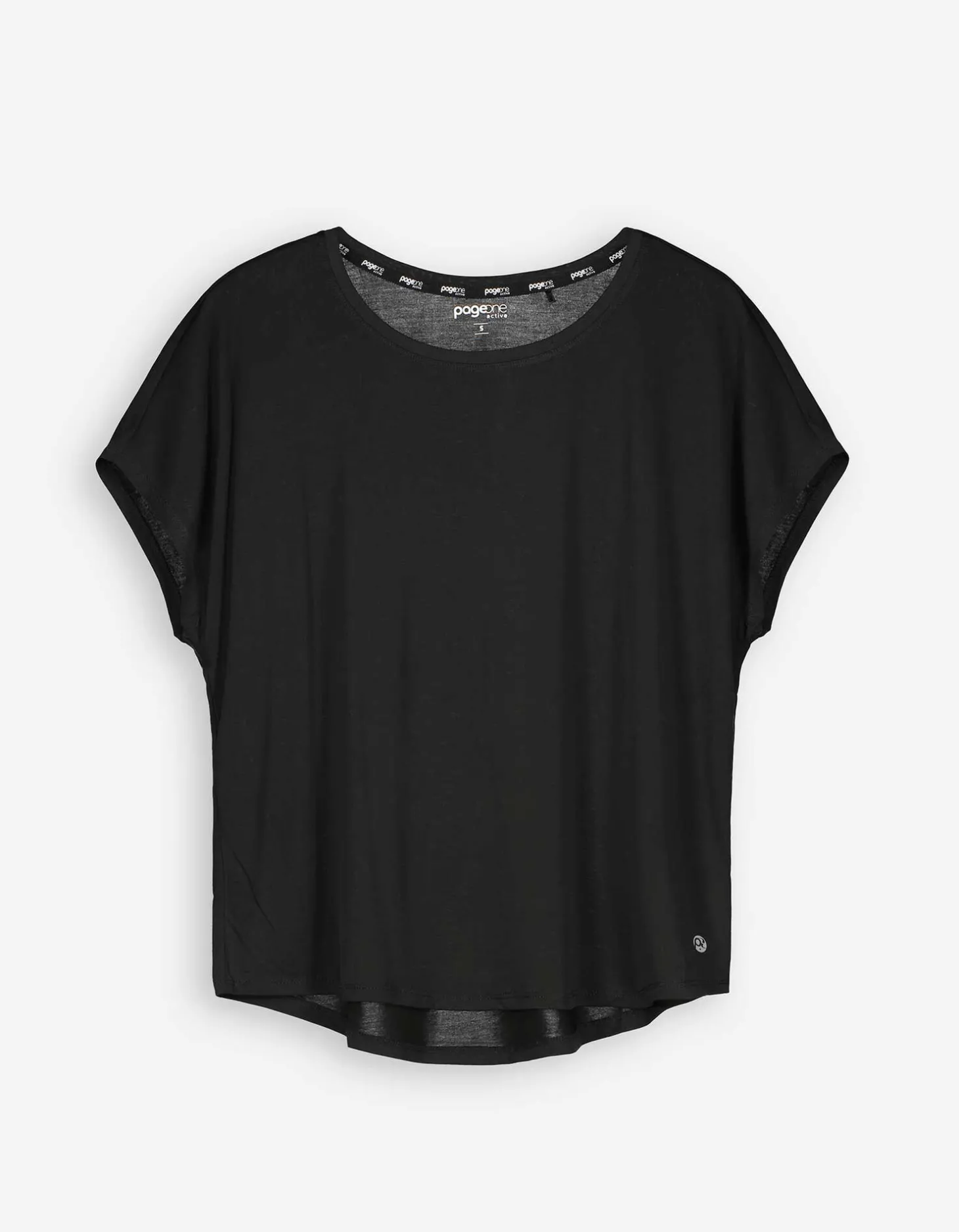 T-shirt - Ademend - zwart