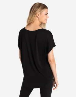 T-shirt - Ademend - zwart