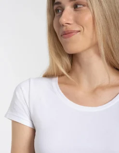 T-shirt - Basis - wit