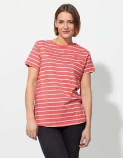 T-shirt - Borduursels - lichtrood