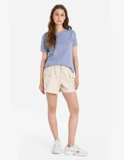 T-shirt - Borduursels - lichtblauw