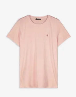 T-shirt - Borduursels - oranje