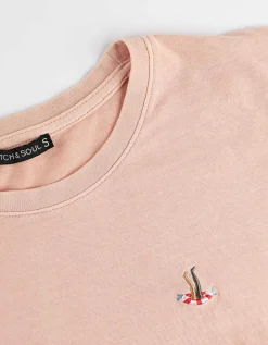 T-shirt - Borduursels - oranje