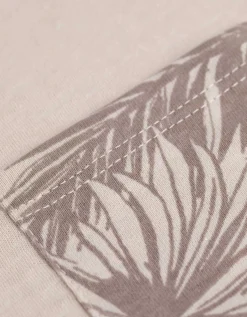 T-shirt - Borstzak - beige