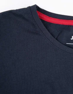 T-shirt - Borstzak - donkerblauw