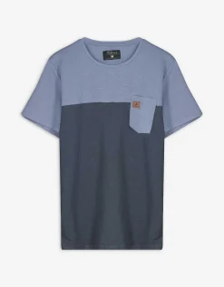 T-shirt - Borstzak - donkergrijs