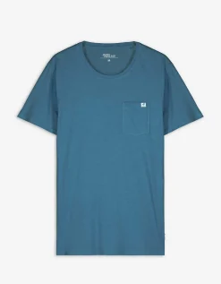 T-shirt - Borstzak - donkergroen