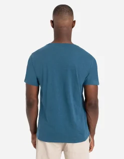 T-shirt - Borstzak - donkergroen