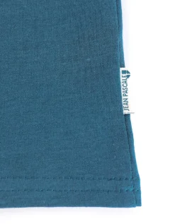 T-shirt - Borstzak - donkergroen