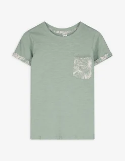 T-shirt - Borstzak - groen