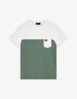 T-shirt - Borstzak - groen