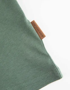 T-shirt - Borstzak - groen