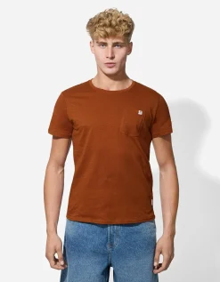 T-shirt - Borstzak - lichtbruin